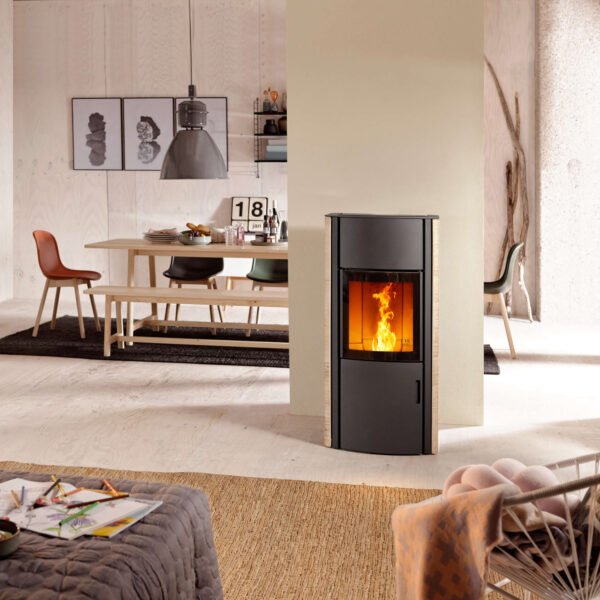 Austroflamm Polly 2.0 Pelletofen Keramik Vanilla Caramel