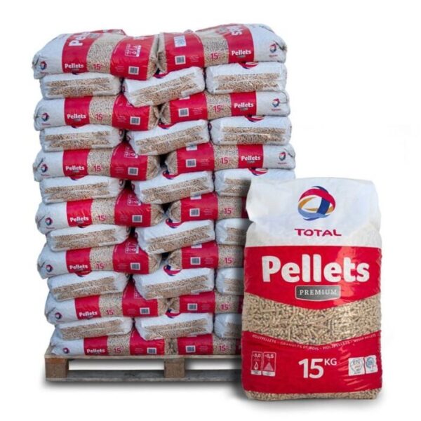 TOTAL PREMIUM Pellets – Palette mit 66 Säcken